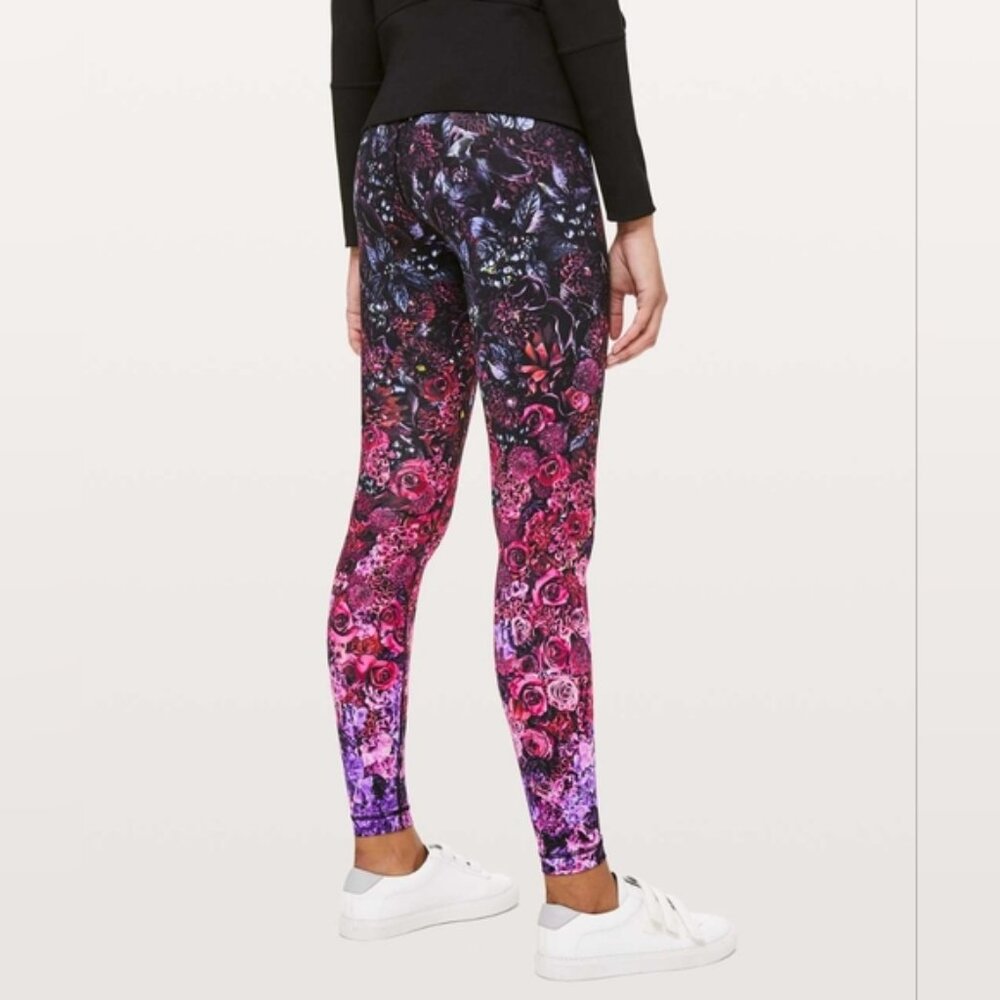 Lululemon Wunder Under High-Rise Tight *Nulux 28" In Bloom Wunder Under Multi